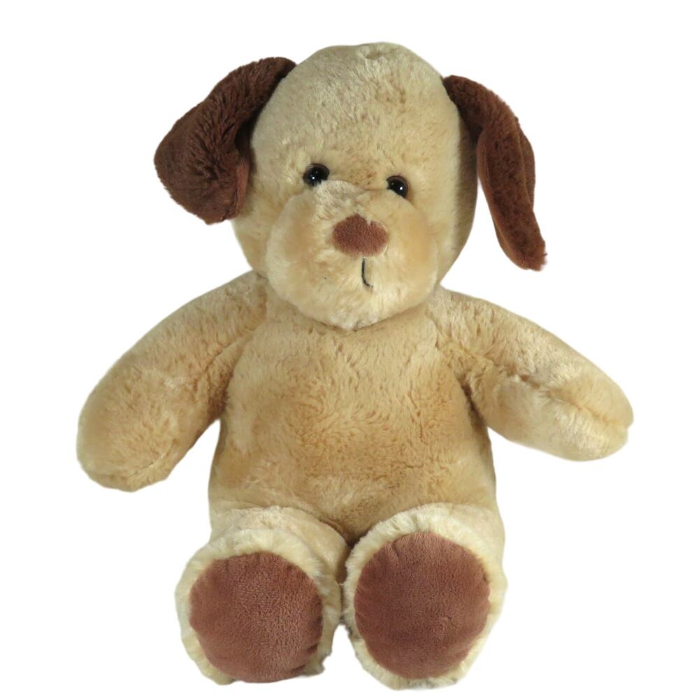 Build-A-Bear Plush Puppy Dog Tan 16" Soft Toy Plush Stuffed Animal 2014